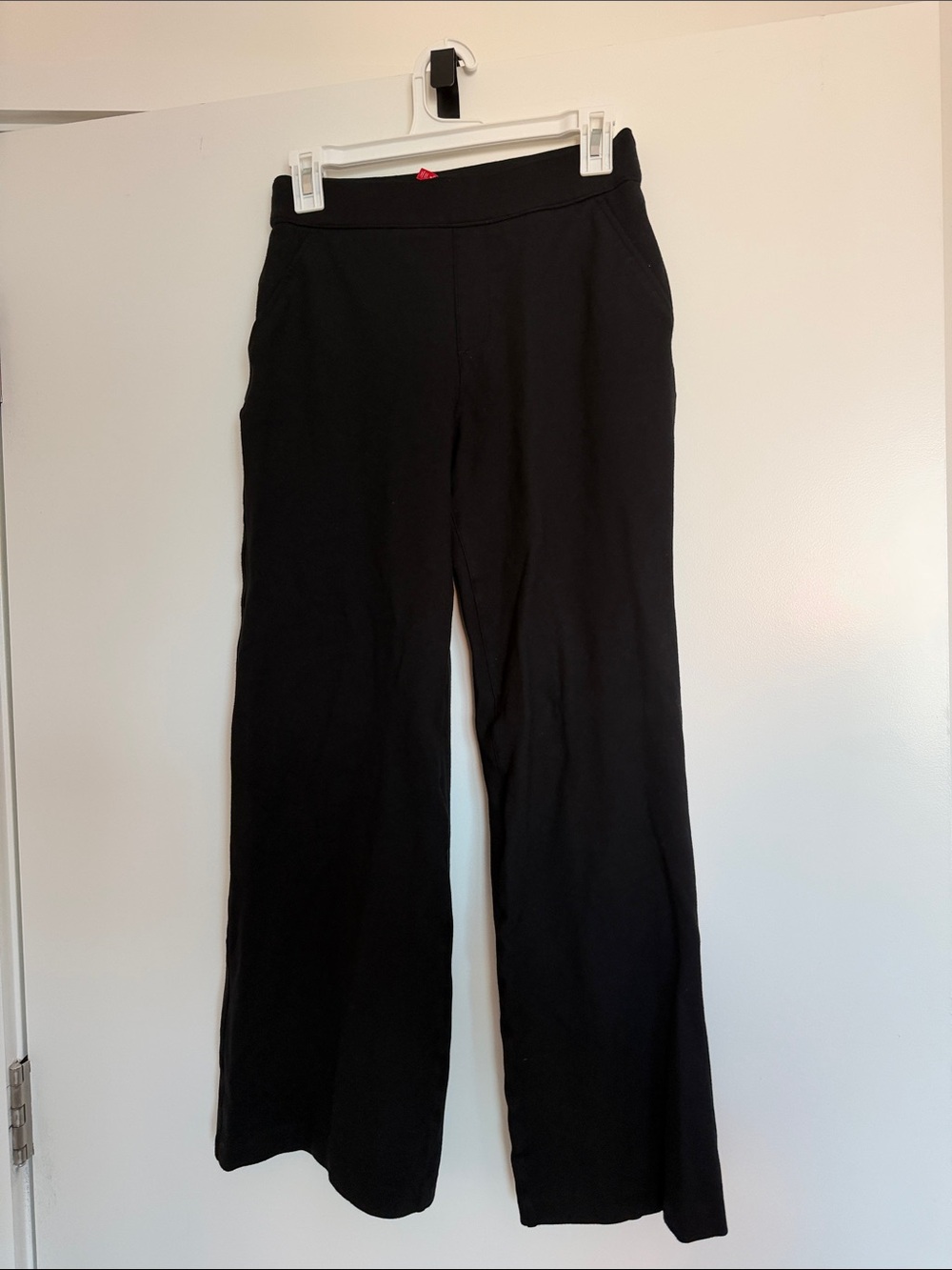 SPANX Black Wide-Leg Pull-On Pants (The Perfect Pant)